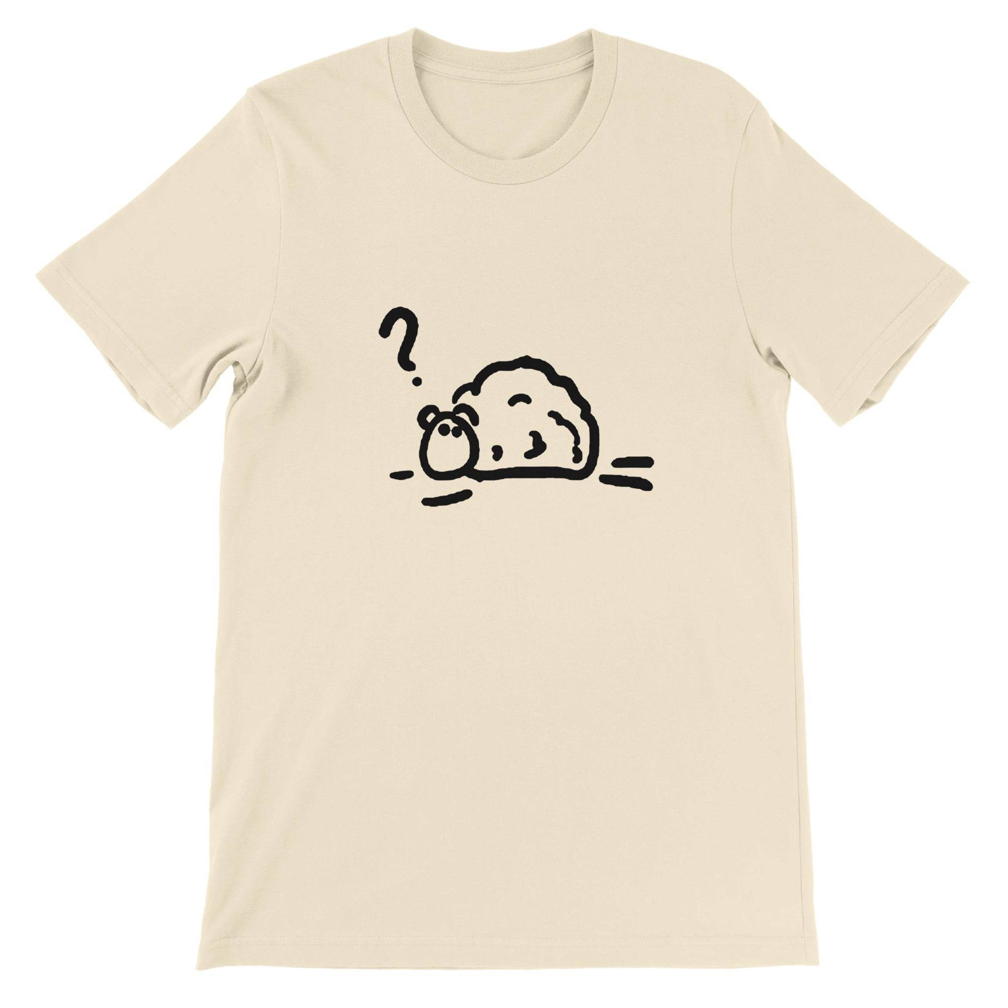 Budget Unisex Crewneck T-shirt/Sheep-Wondering - Enet Images