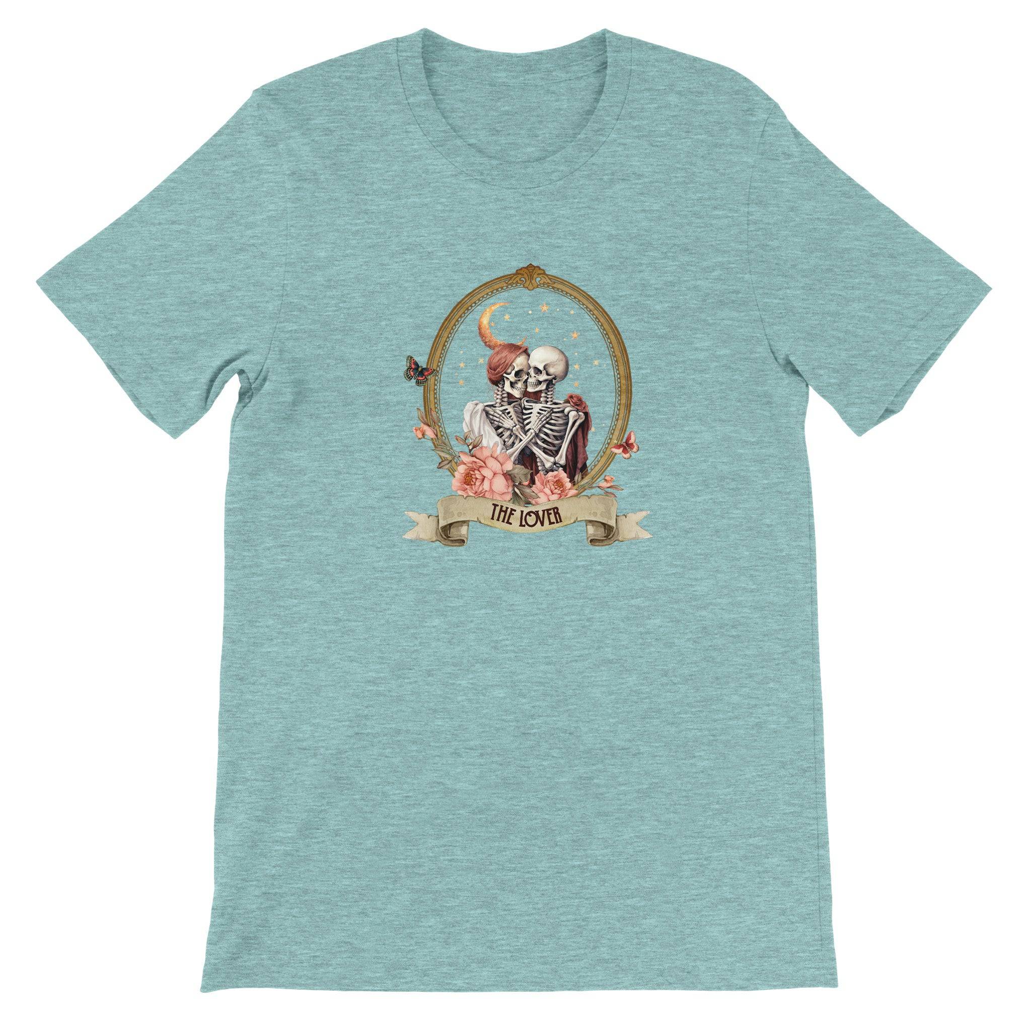 Budget Unisex Crewneck T-shirt/Skeleton-The-Lover - Enet Images