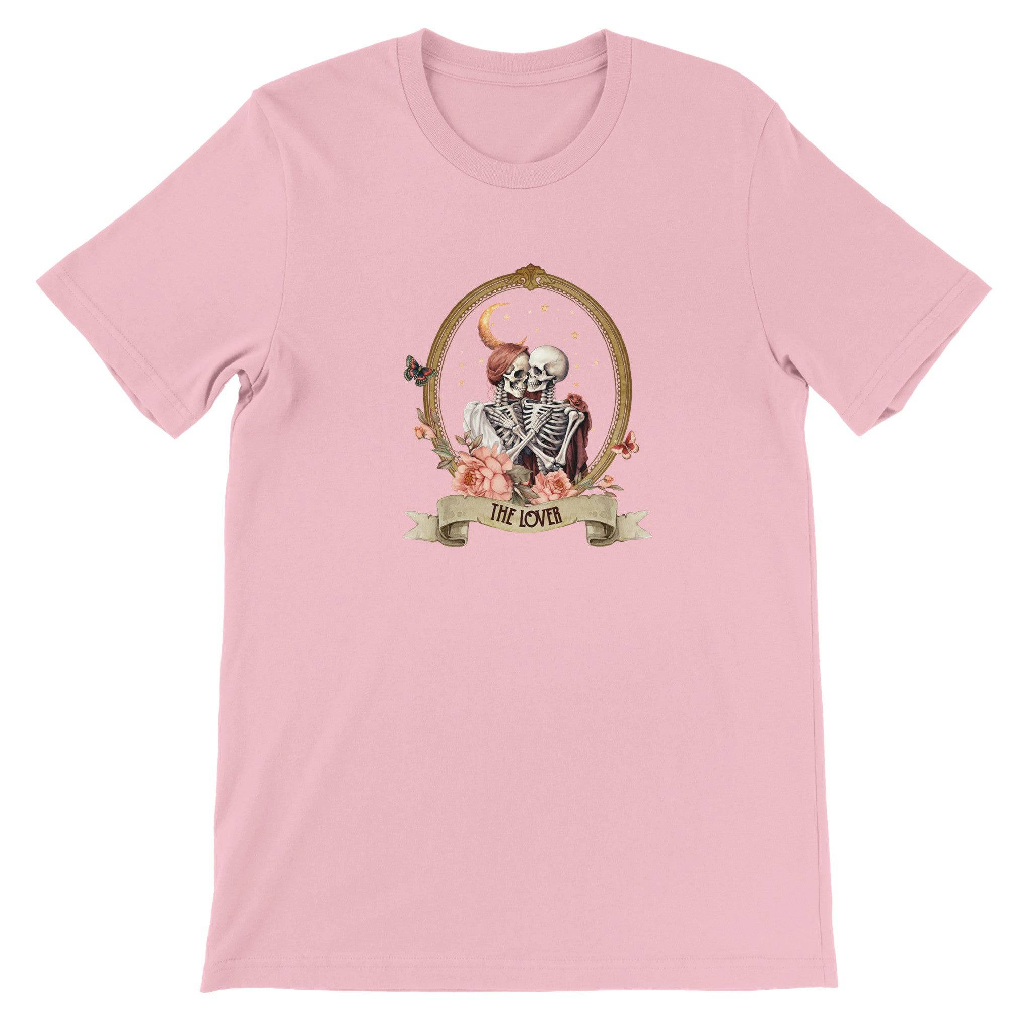 Budget Unisex Crewneck T-shirt/Skeleton-The-Lover - Enet Images