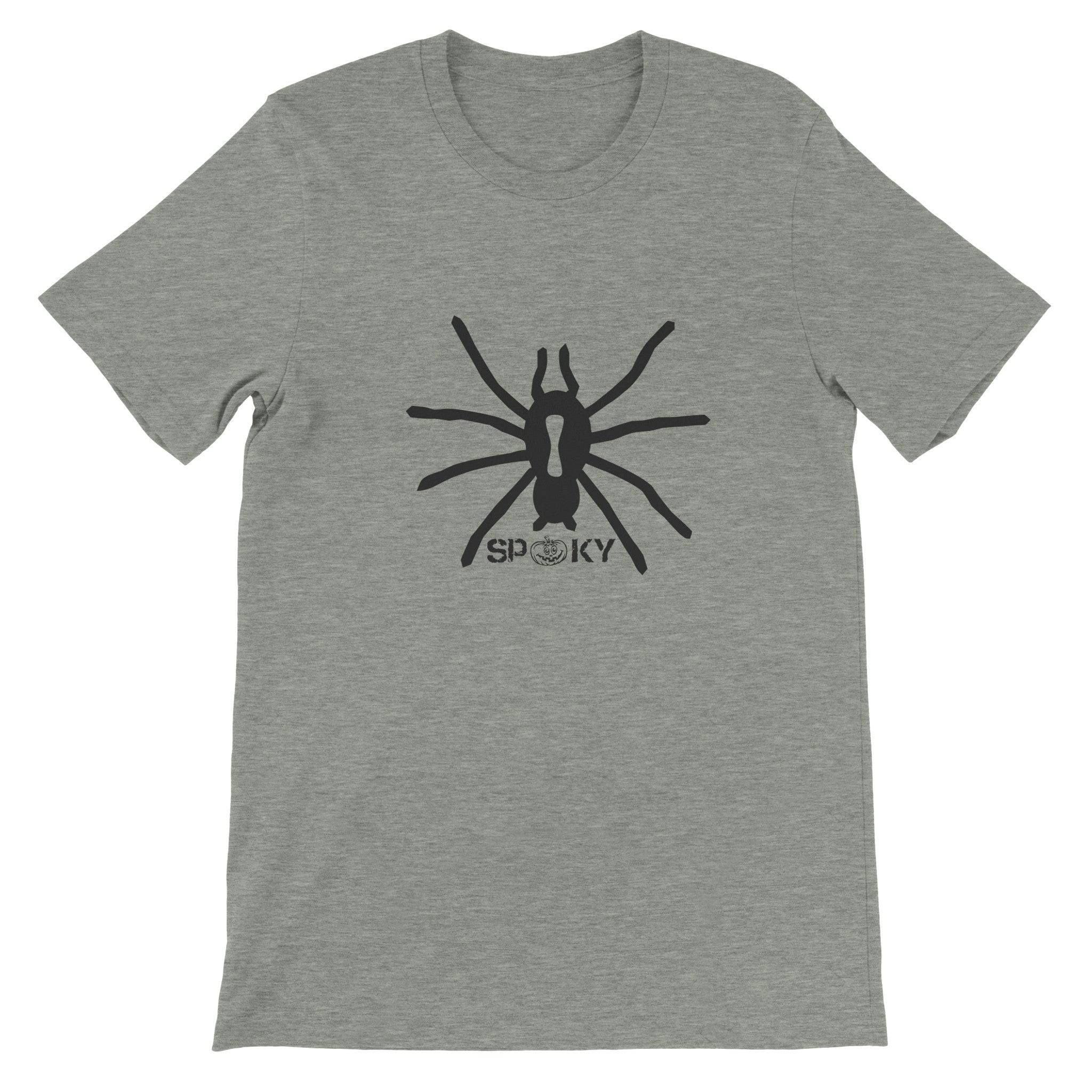 Budget Unisex Crewneck T-shirt/Spooky-Spider - Enet Images