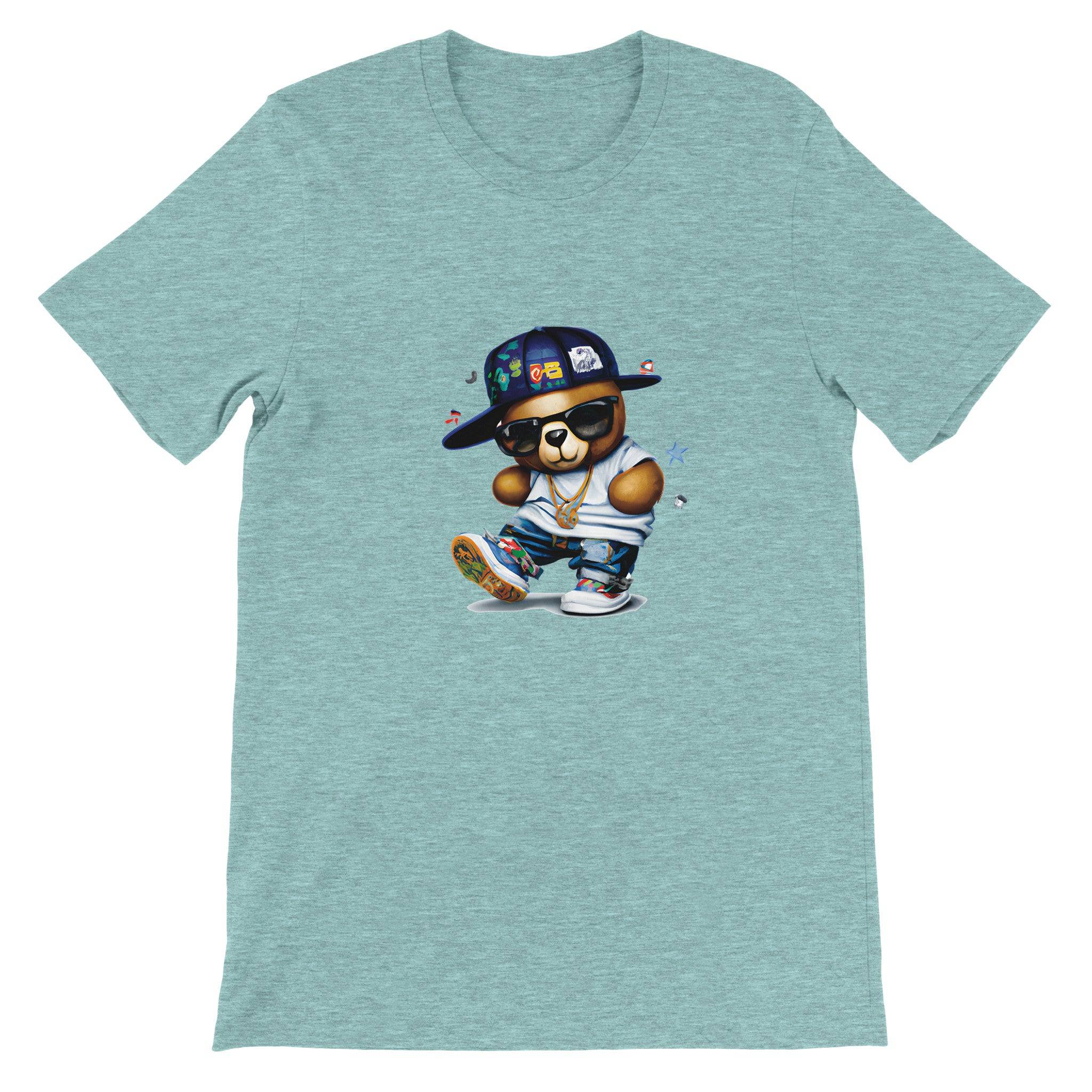 Budget Unisex Crewneck T-shirt/Teddy-Bear-Yo - Enet Images