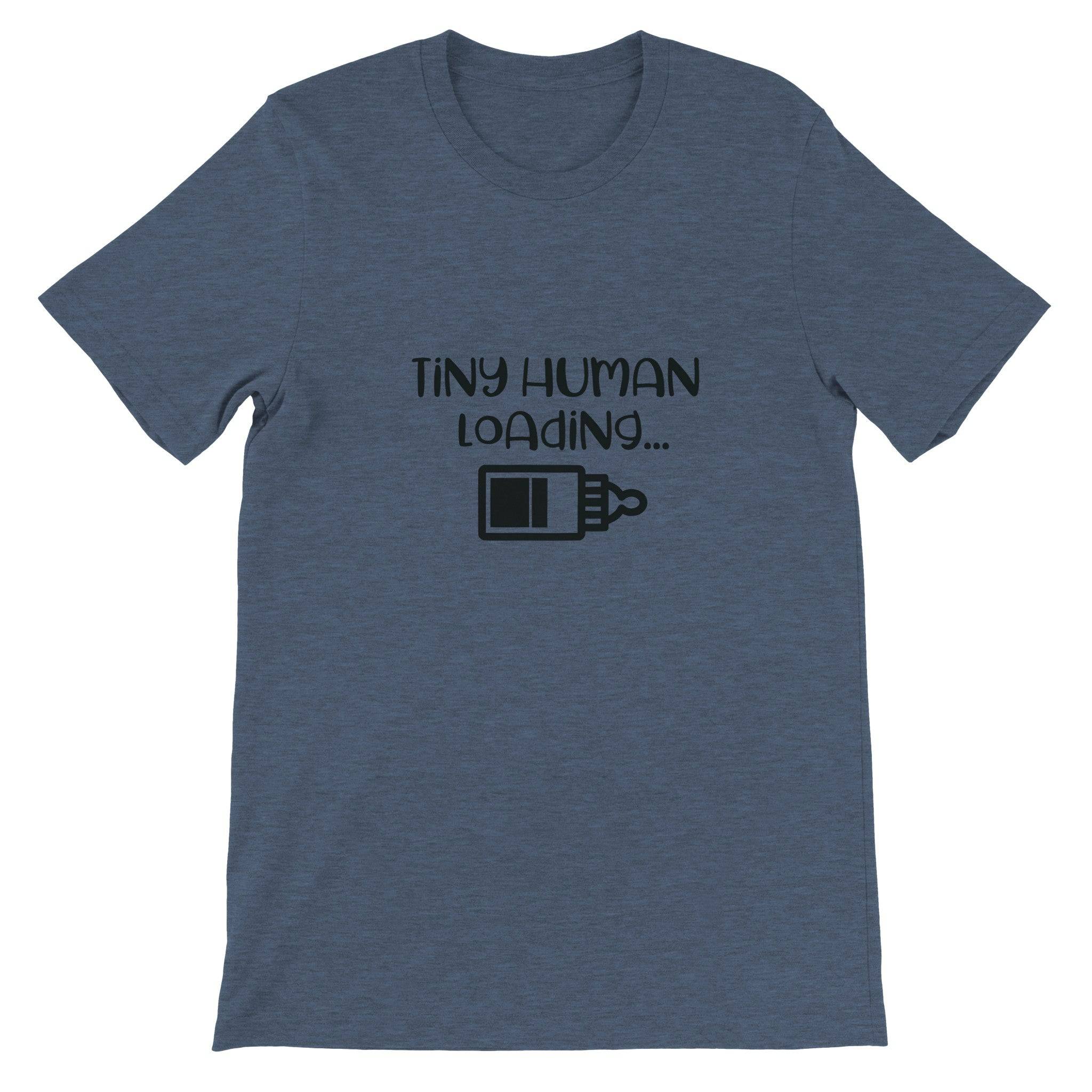 Budget Unisex Crewneck T-shirt/Tiny-Human-Loading - Enet Images
