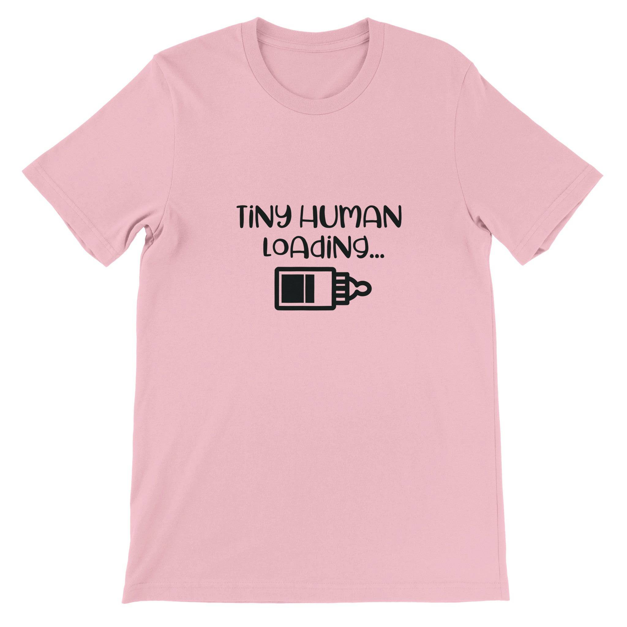 Budget Unisex Crewneck T-shirt/Tiny-Human-Loading - Enet Images