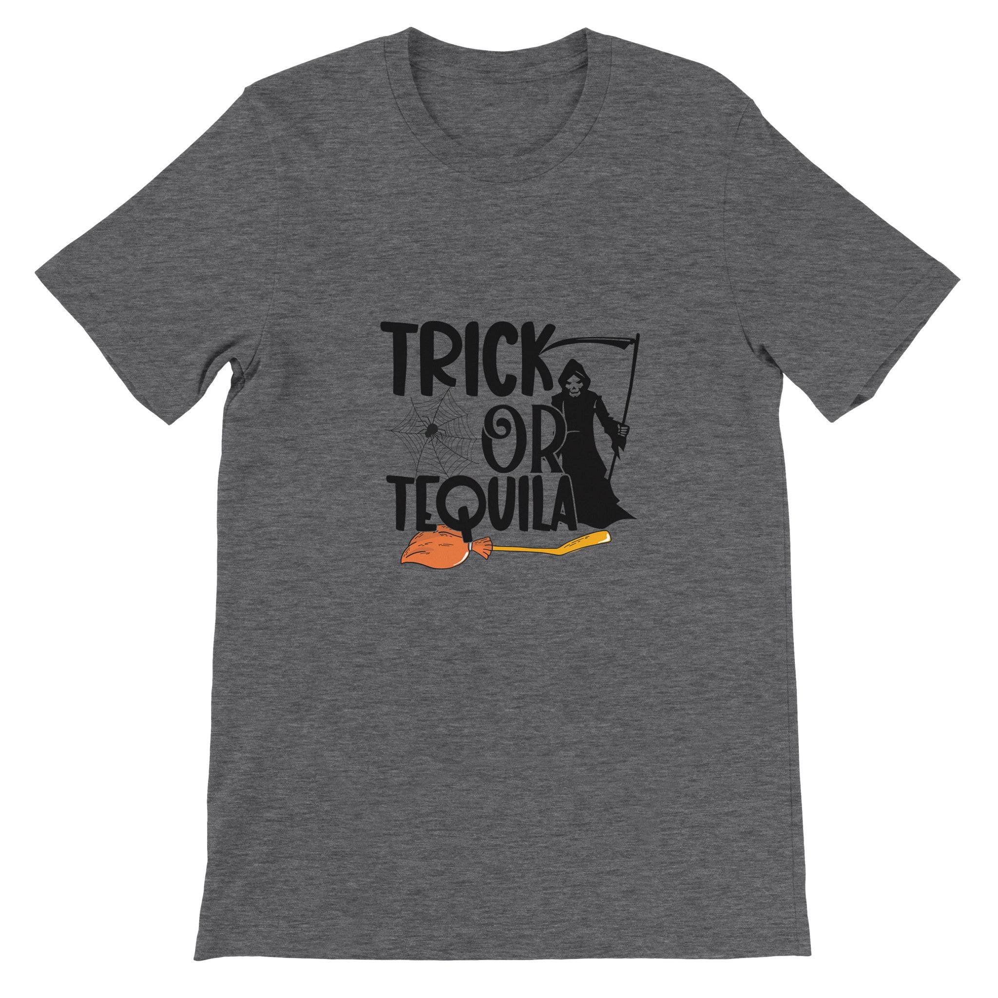 Budget Unisex Crewneck T-shirt/Trick-Or-Tequila - Enet Images