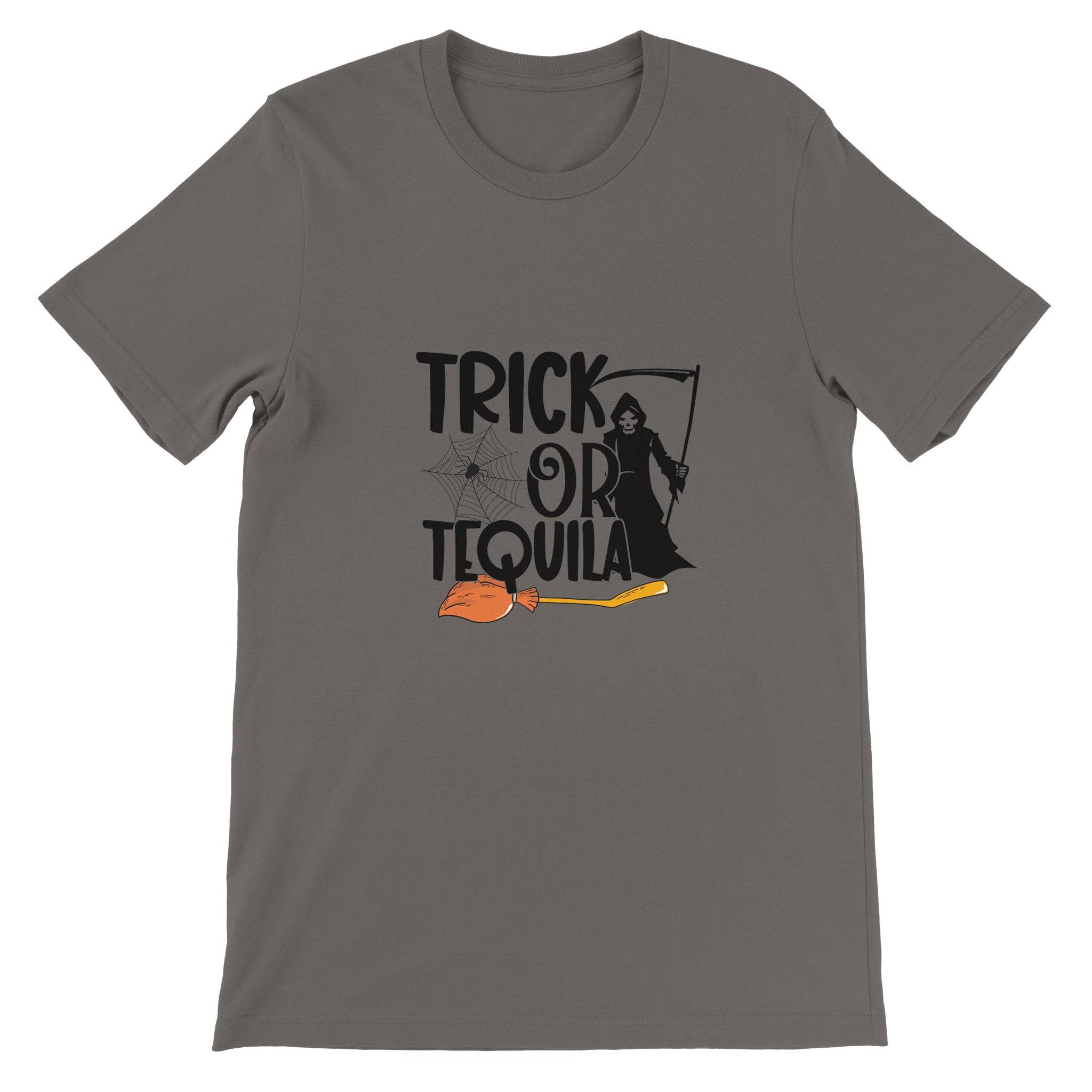 Budget Unisex Crewneck T-shirt/Trick-Or-Tequila - Enet Images