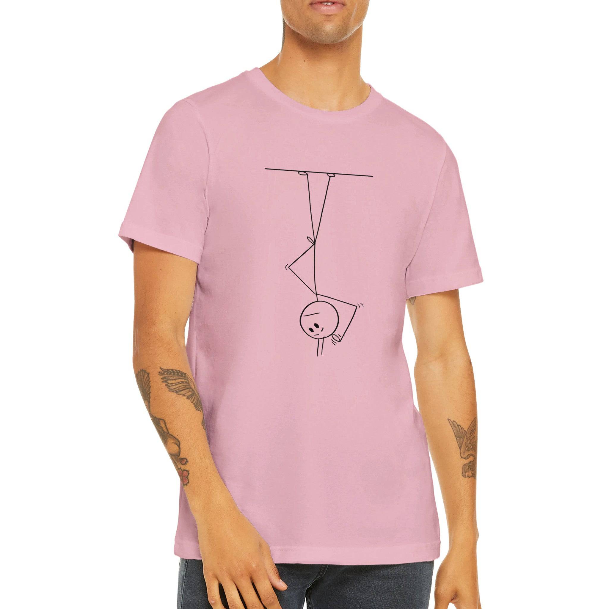 Budget Unisex Crewneck T-shirt/Upside-Down - Enet Images