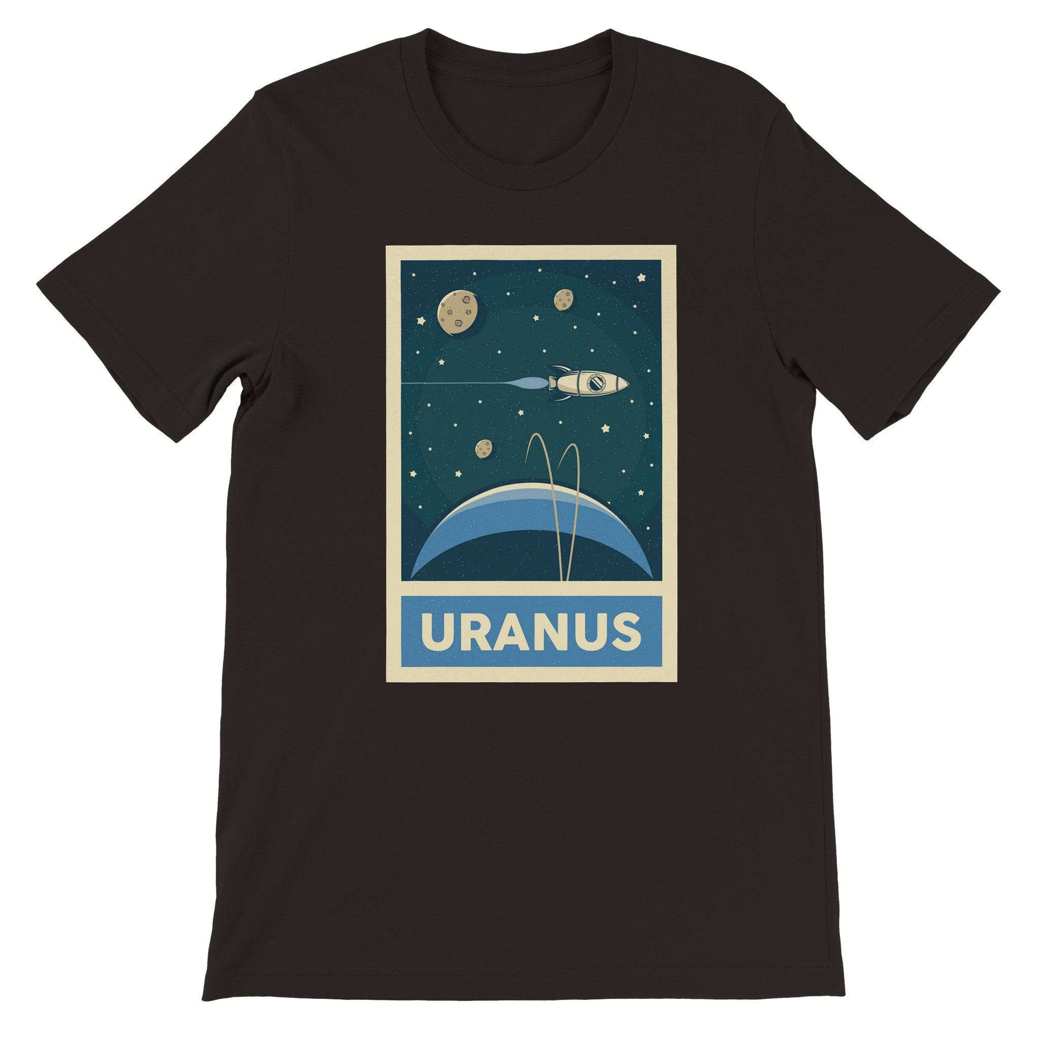 Budget Unisex Crewneck T-shirt/Uranus - Enet Images