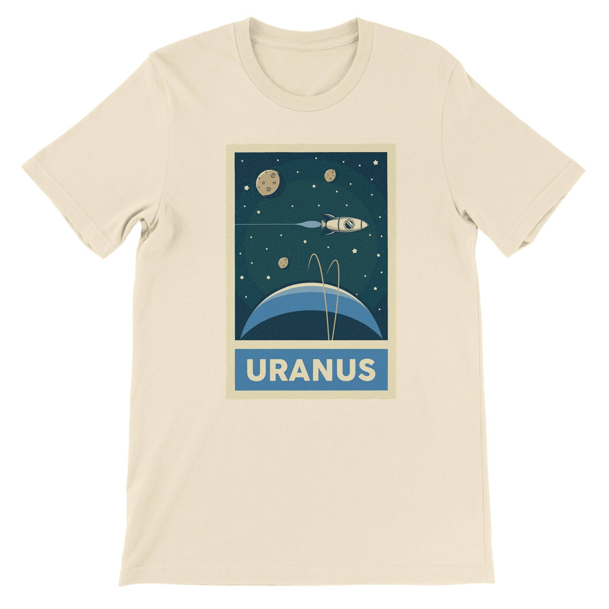 Budget Unisex Crewneck T-shirt/Uranus - Enet Images