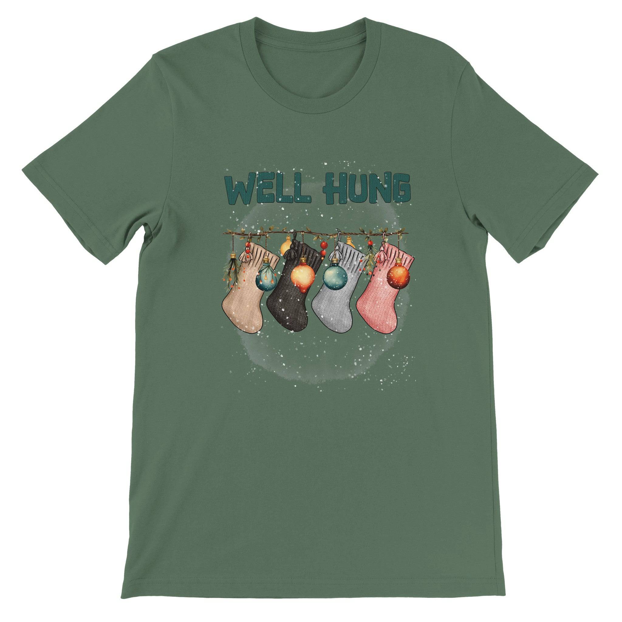 Budget Unisex Crewneck T-shirt/Well-Hung - Enet Images