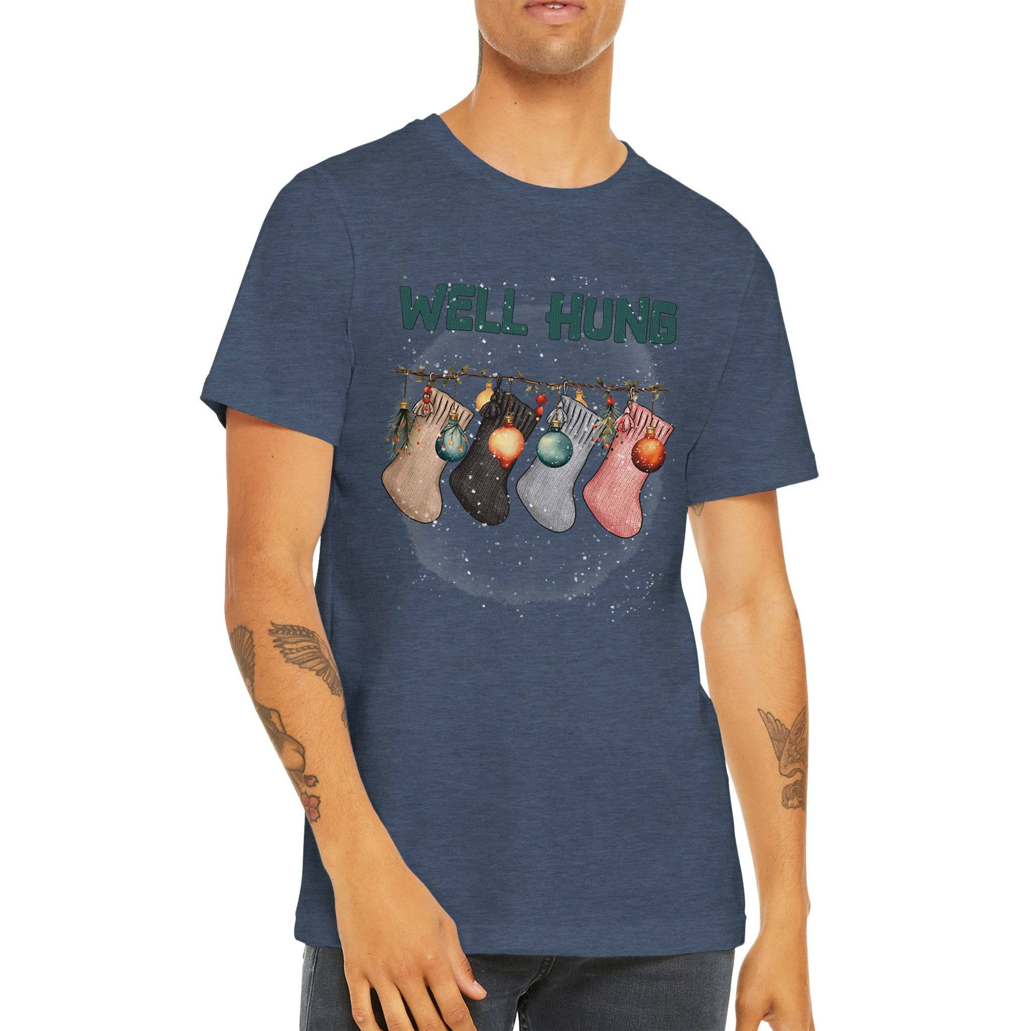 Budget Unisex Crewneck T-shirt/Well-Hung - Enet Images