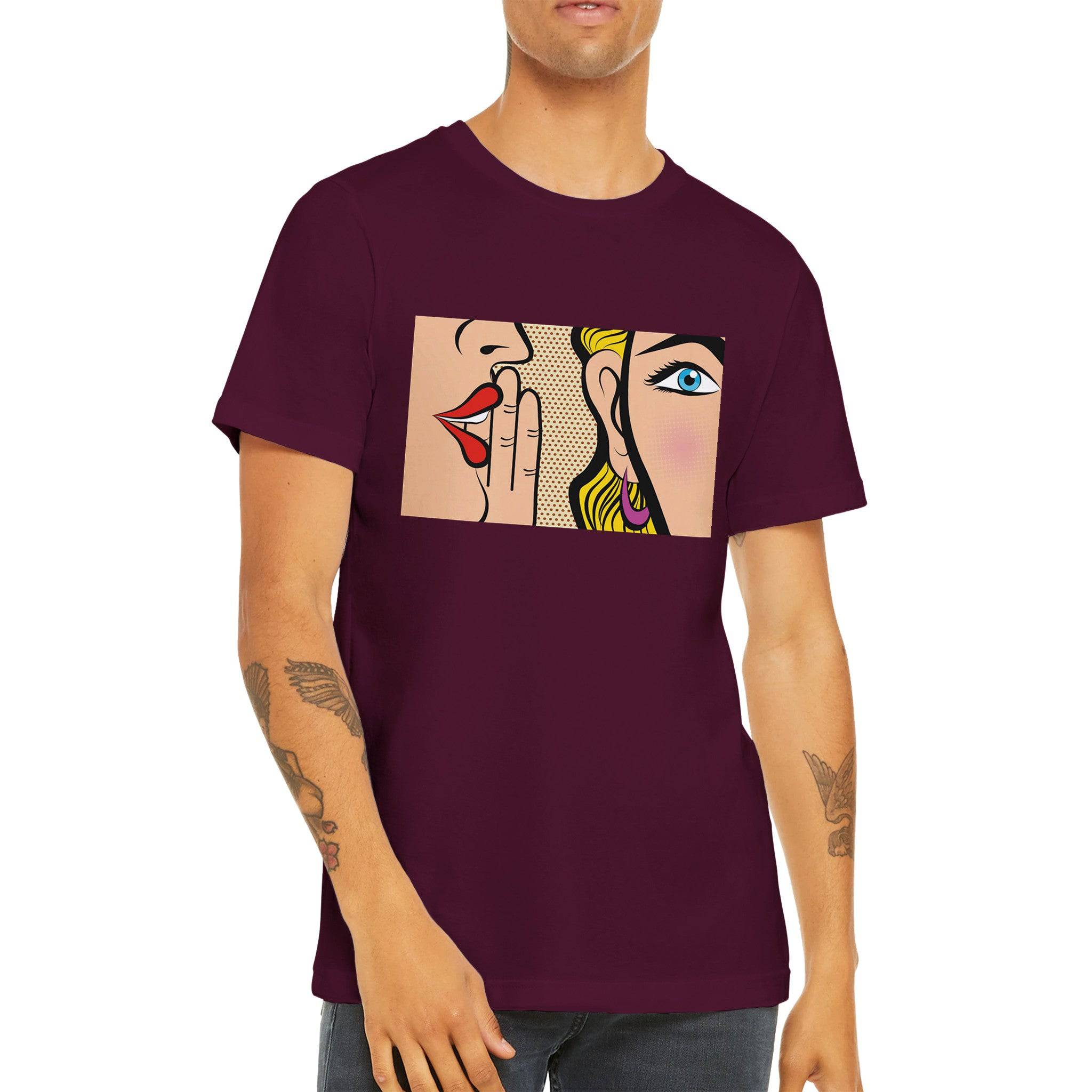 Budget Unisex Crewneck T-shirt/Women-Gossip - Enet Images