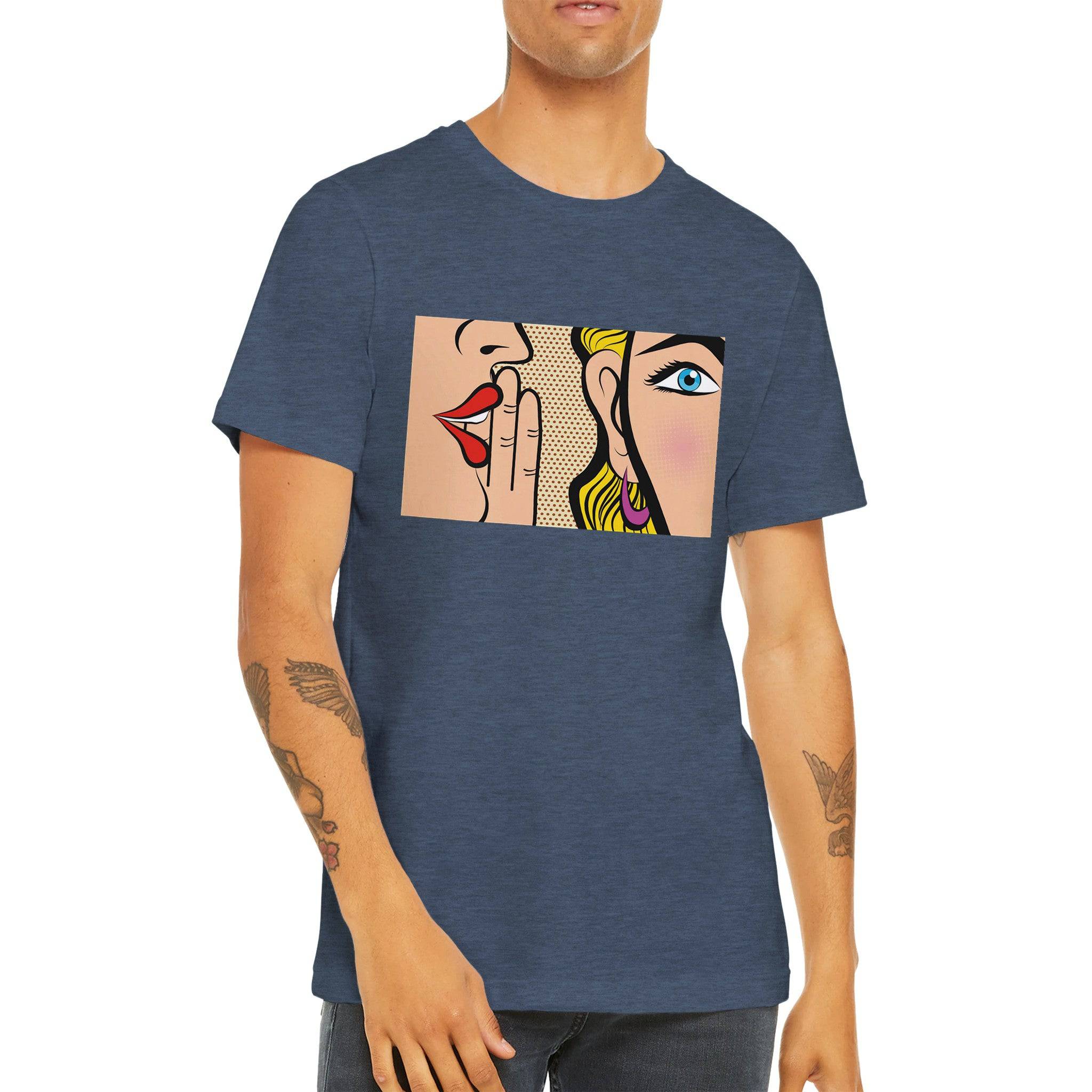 Budget Unisex Crewneck T-shirt/Women-Gossip - Enet Images