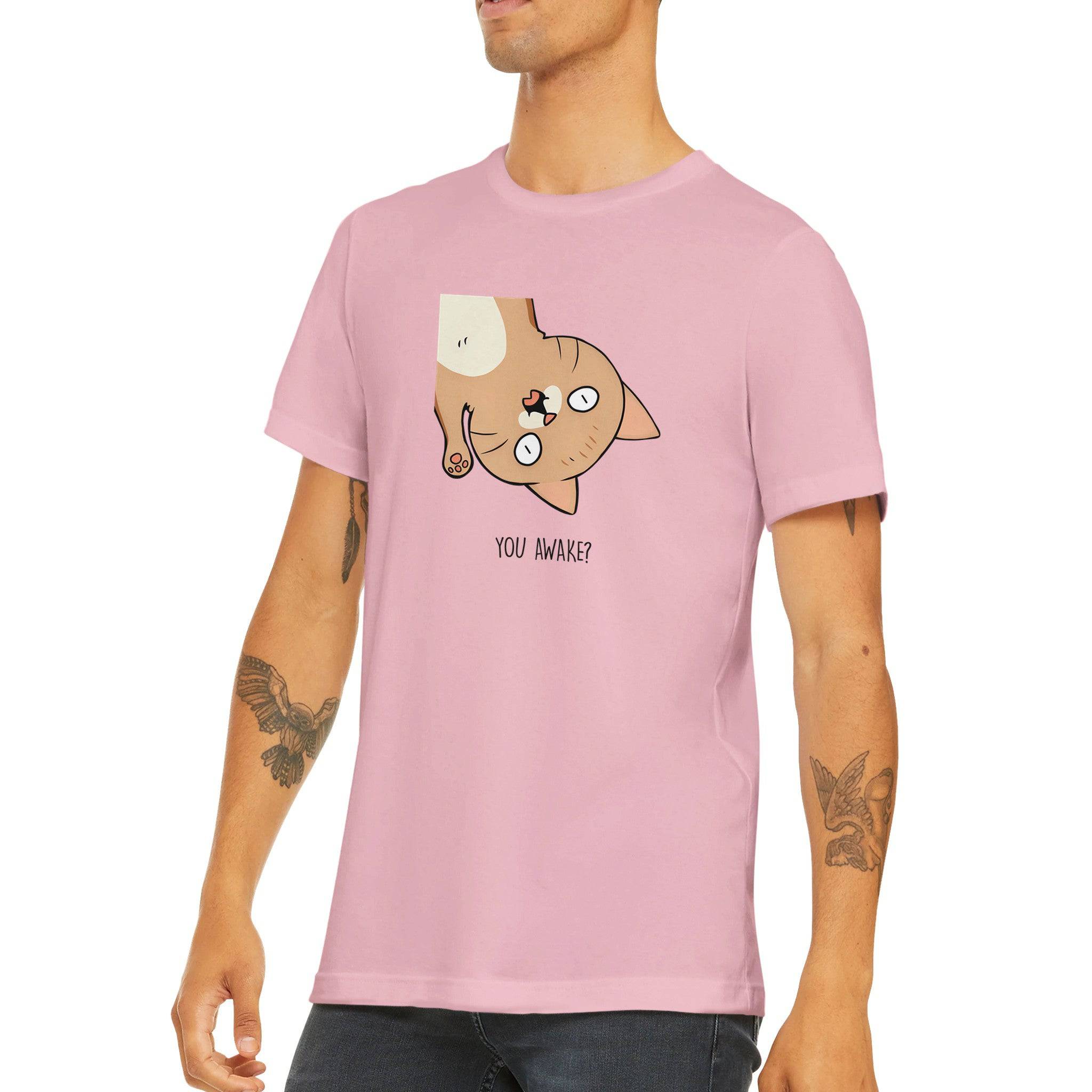 Budget Unisex Crewneck T-shirt/You-Awake? - Enet Images