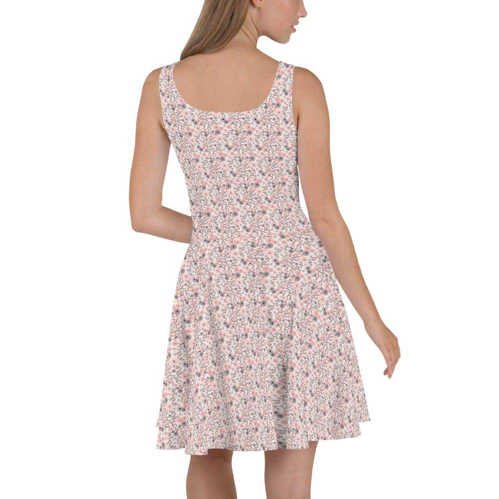 All Over Print Dress/Flower-Shape - Enet Images