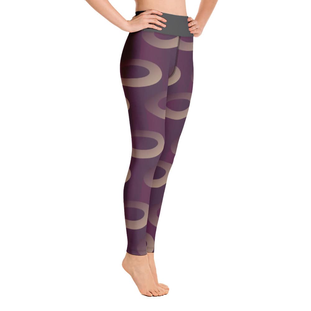 Yoga Leggings/3D Shapes 1 - Enet Images
