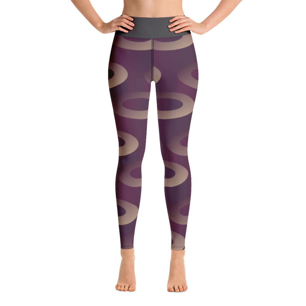 Yoga Leggings/3D Shapes 1 - Enet Images