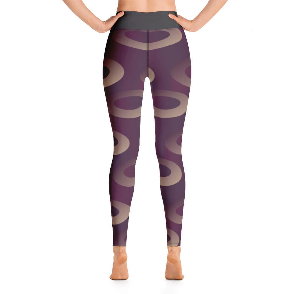 Yoga Leggings/3D Shapes 1 - Enet Images