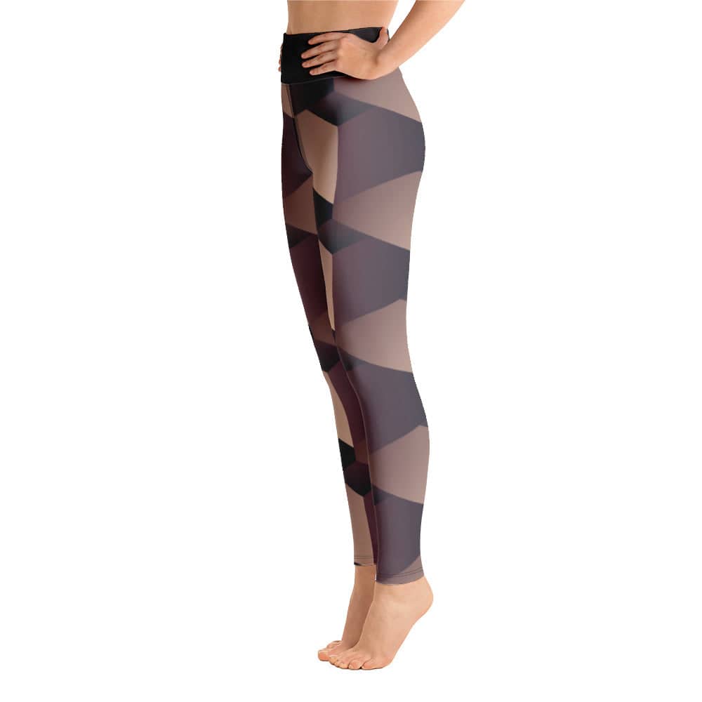 Yoga Leggings/3D Shapes 2 - Enet Images