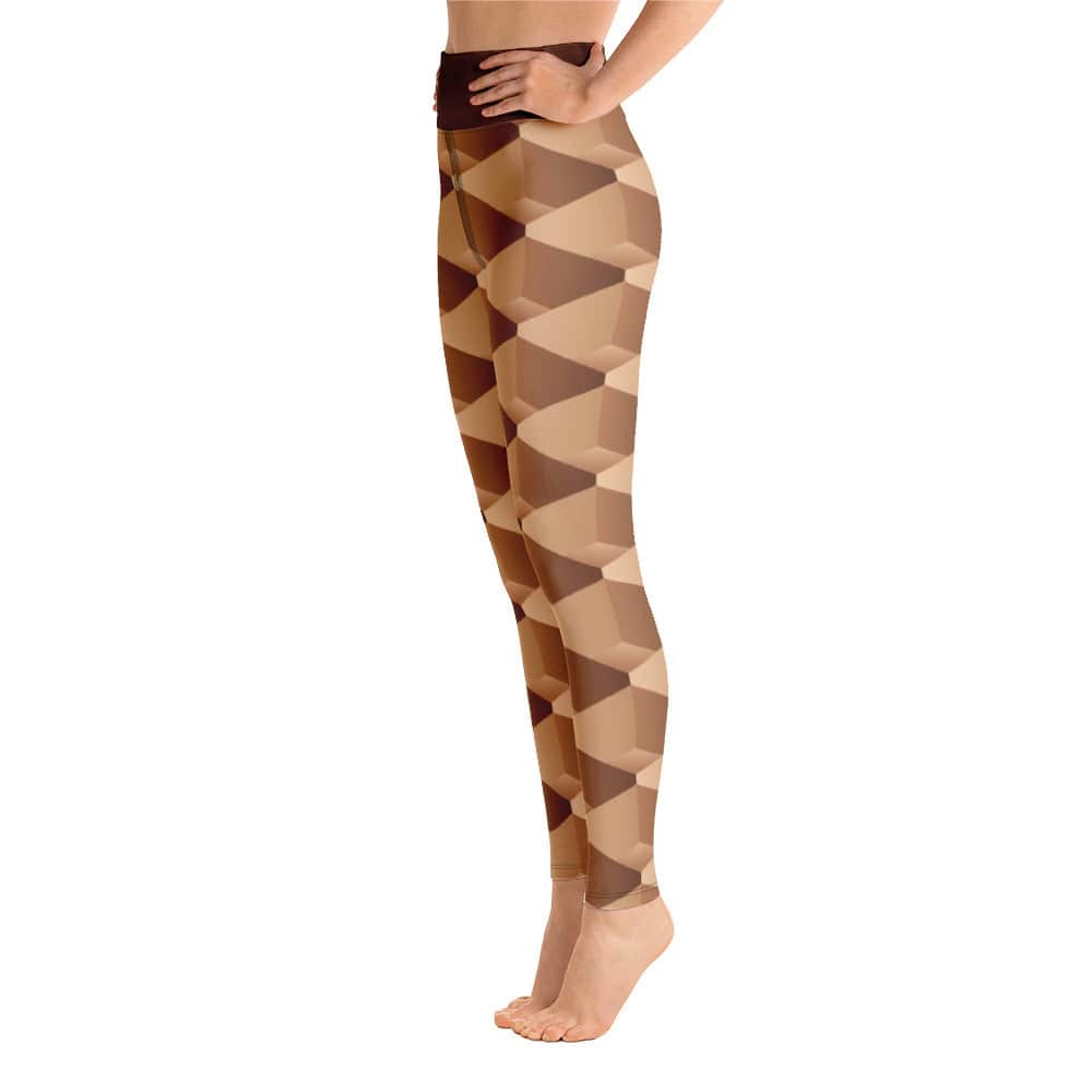 Yoga Leggings/3D Shapes 3 - Enet Images