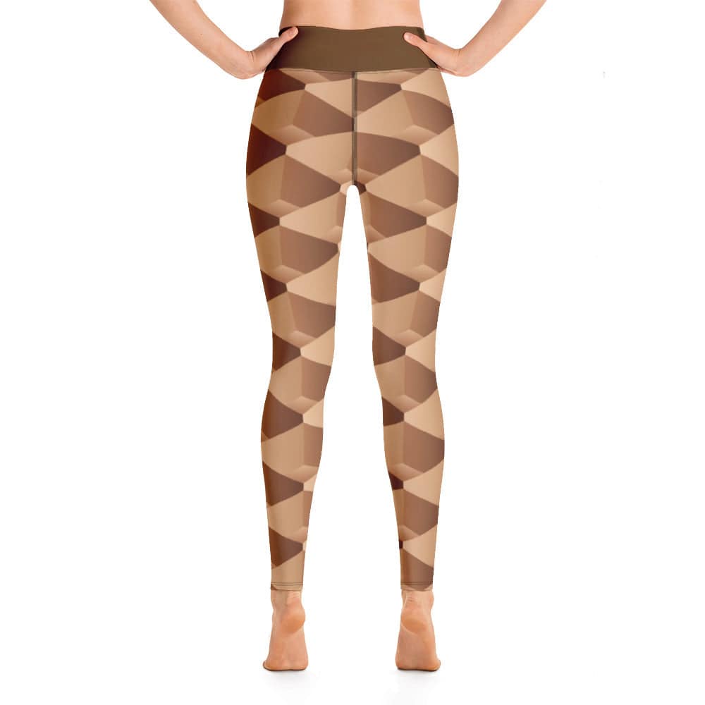 Yoga Leggings/3D Shapes 3 - Enet Images
