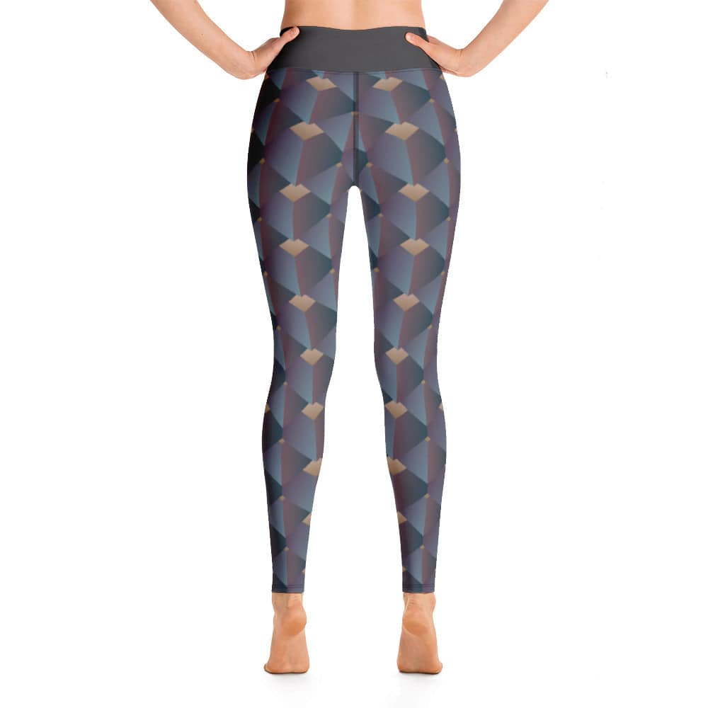 Yoga Leggings/3D Shapes 4 - Enet Images