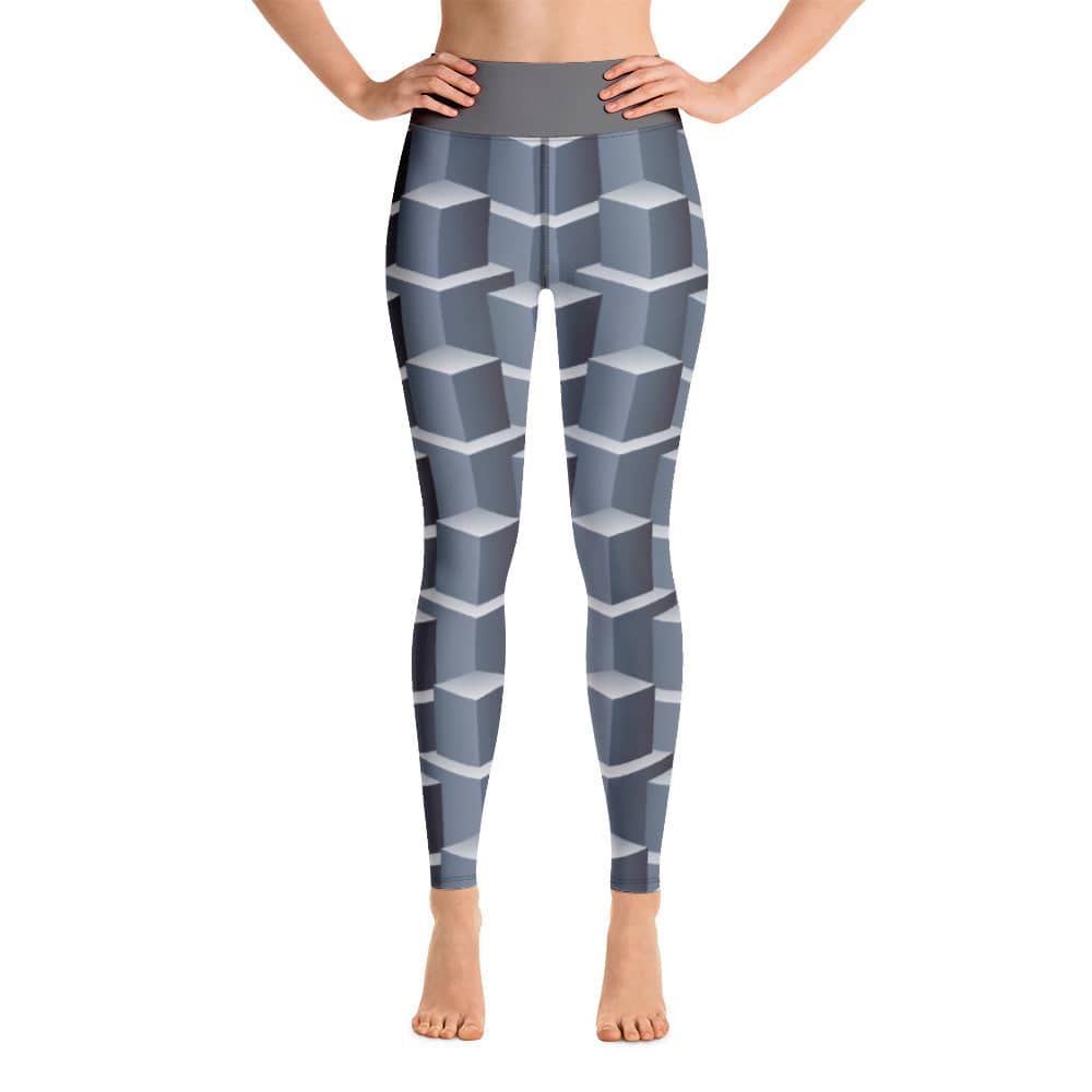 Yoga Leggings/3D Shapes 5 - Enet Images