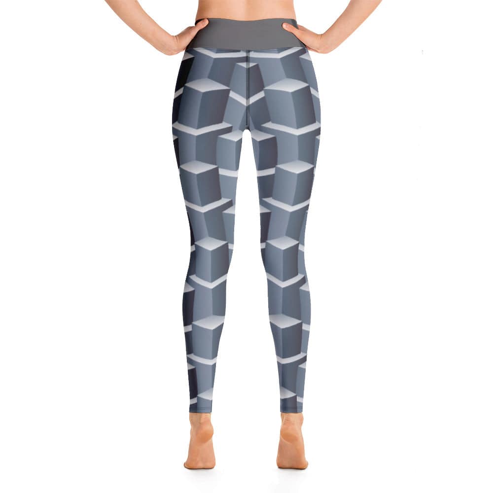 Yoga Leggings/3D Shapes 5 - Enet Images