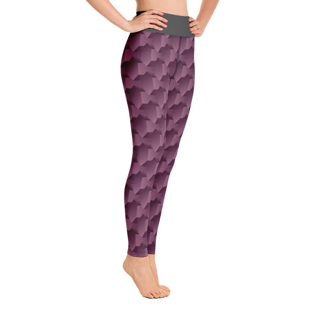 Yoga Leggings/3D Shapes 7 - Enet Images