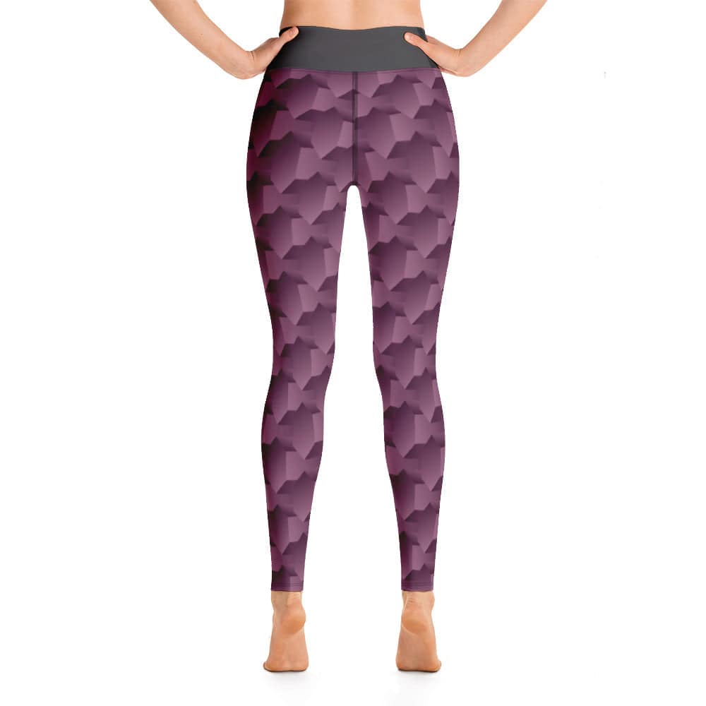 Yoga Leggings/3D Shapes 7 - Enet Images