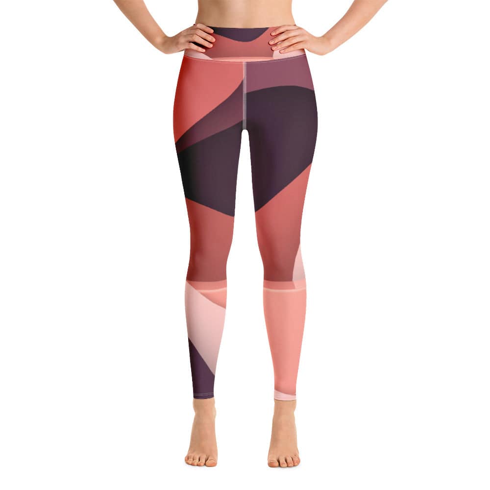 Yoga Leggings/Abstract colors - Enet Images