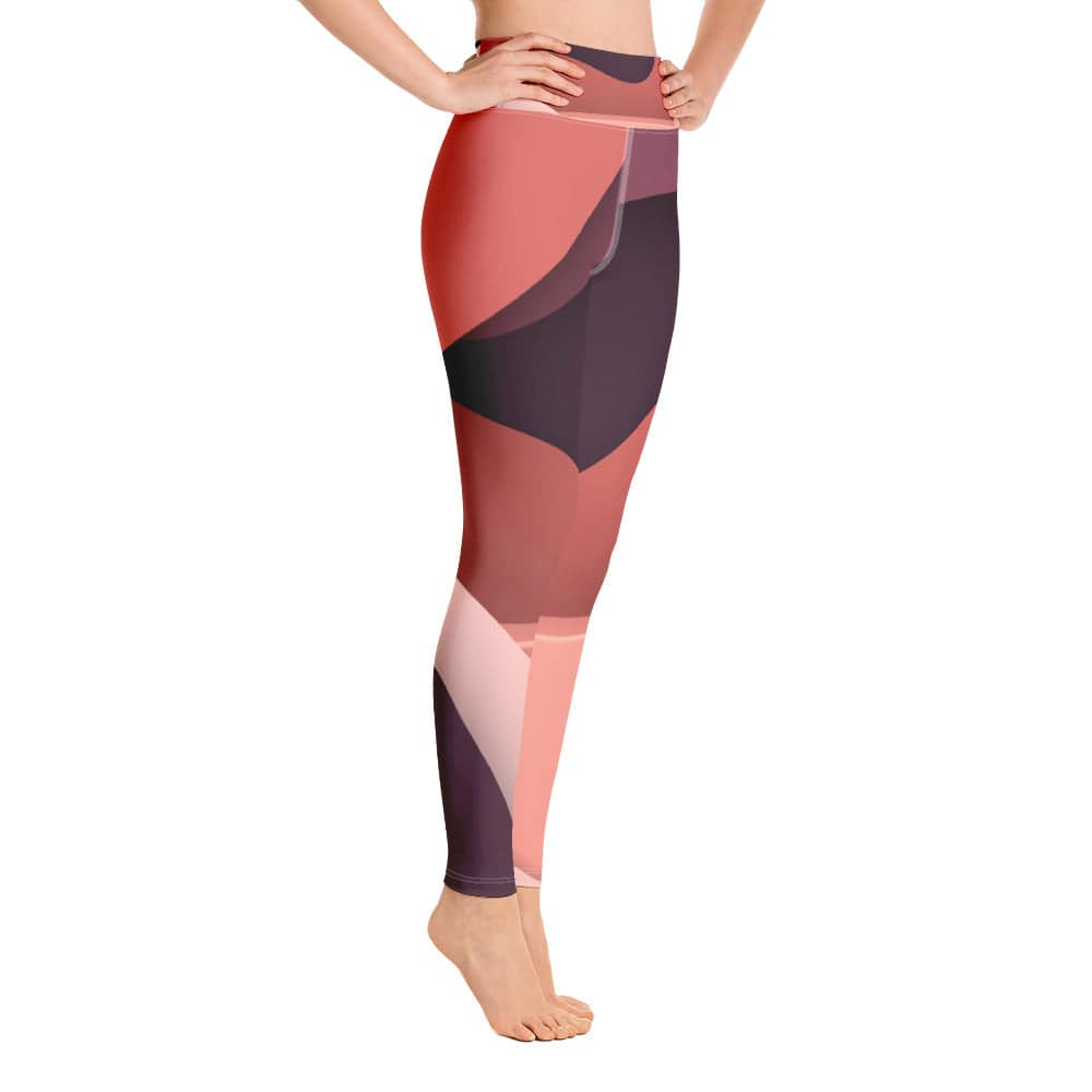 Yoga Leggings/Abstract colors - Enet Images