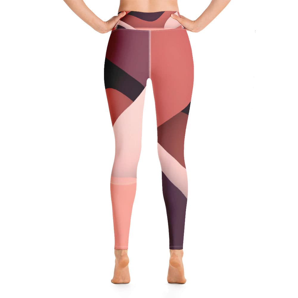 Yoga Leggings/Abstract colors - Enet Images