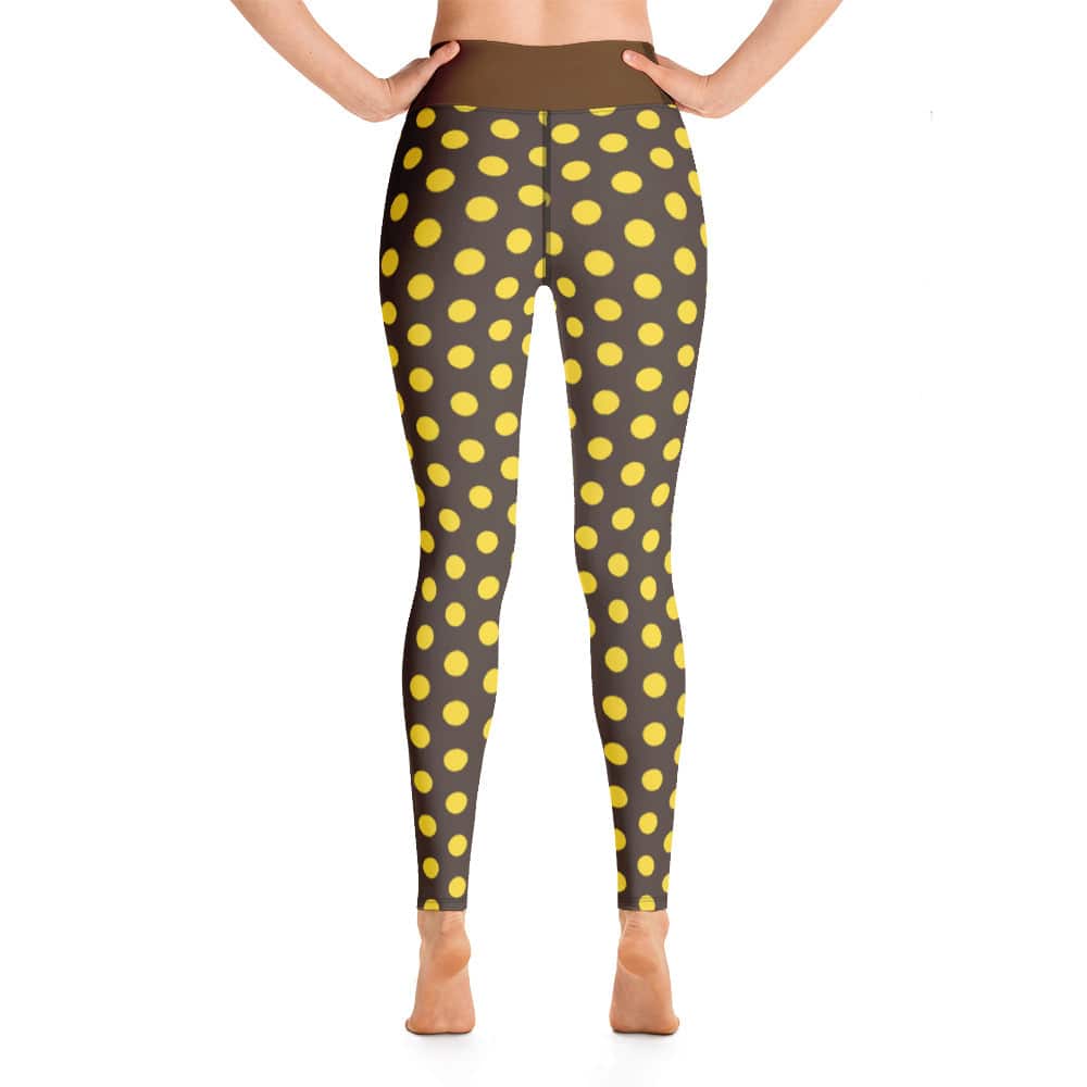 Yoga Leggings/Bee Dots - Enet Images