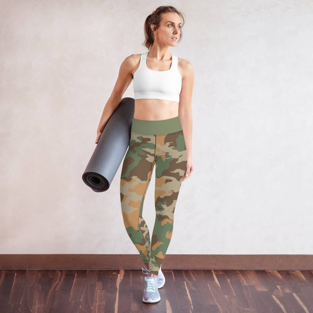 Yoga Leggings/Camo 3 - Enet Images