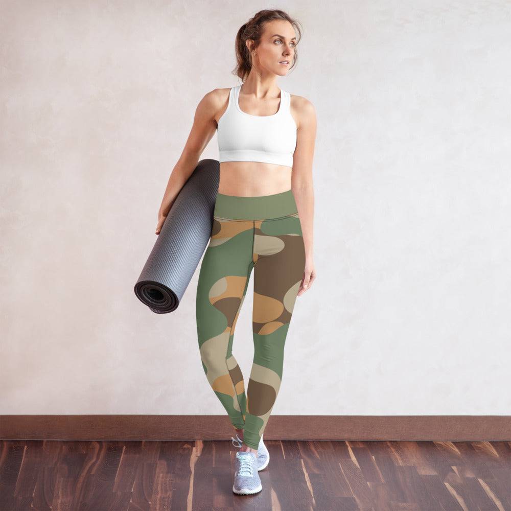 Yoga Leggings/Camo4 - Enet Images