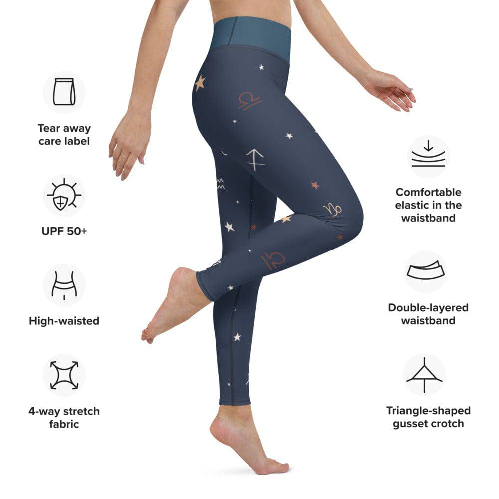 Yoga Leggings/Celestial 1 - Enet Images