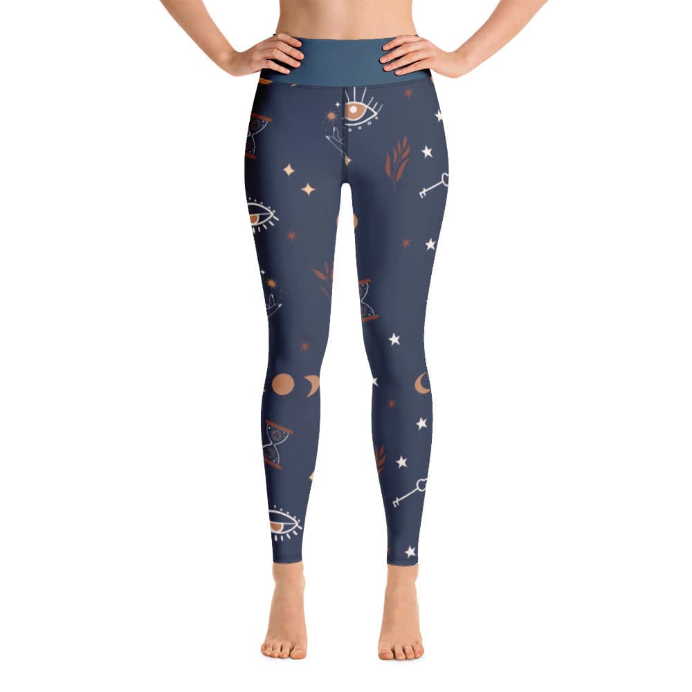 Yoga Leggings/Celestial 2 - Enet Images