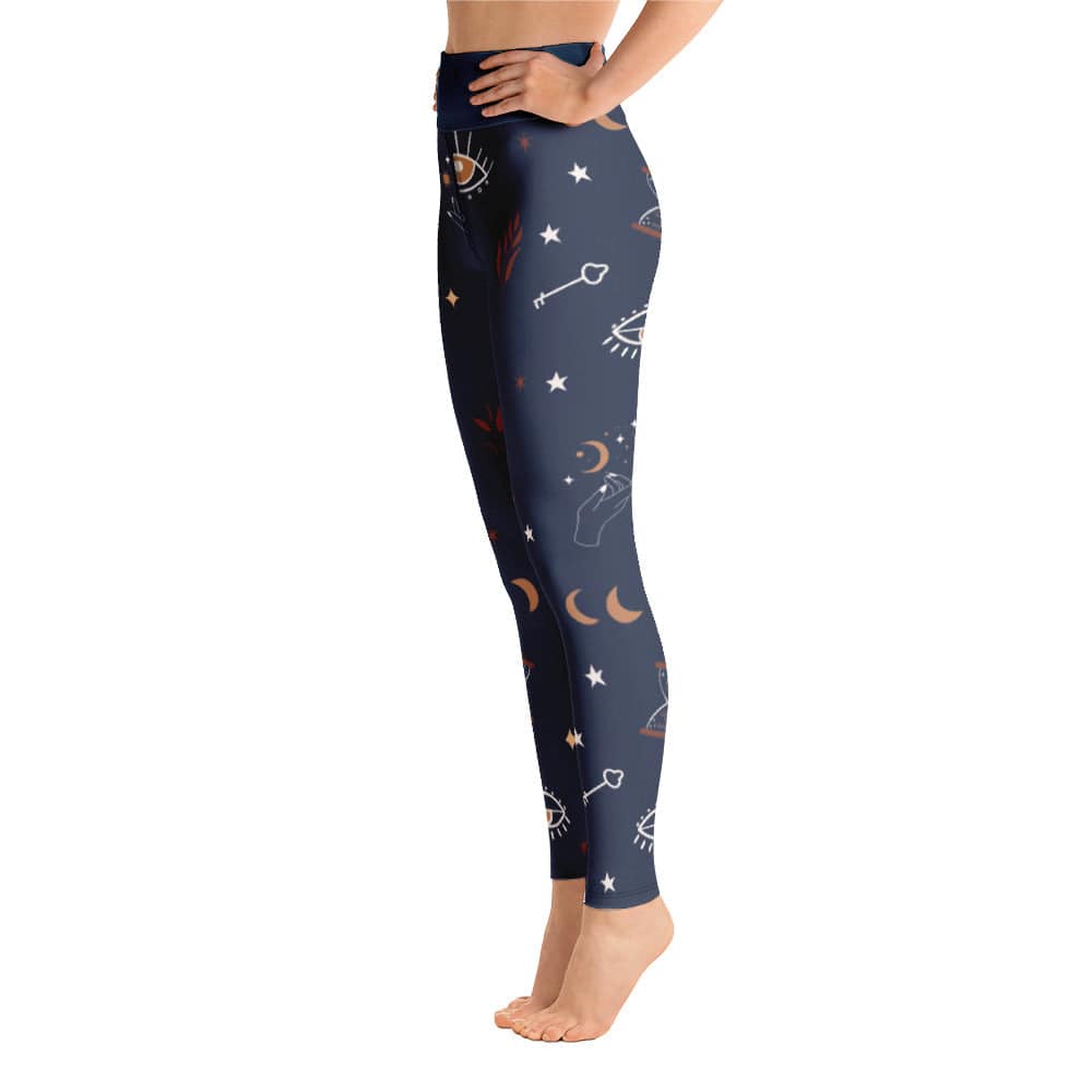 Yoga Leggings/Celestial 2 - Enet Images