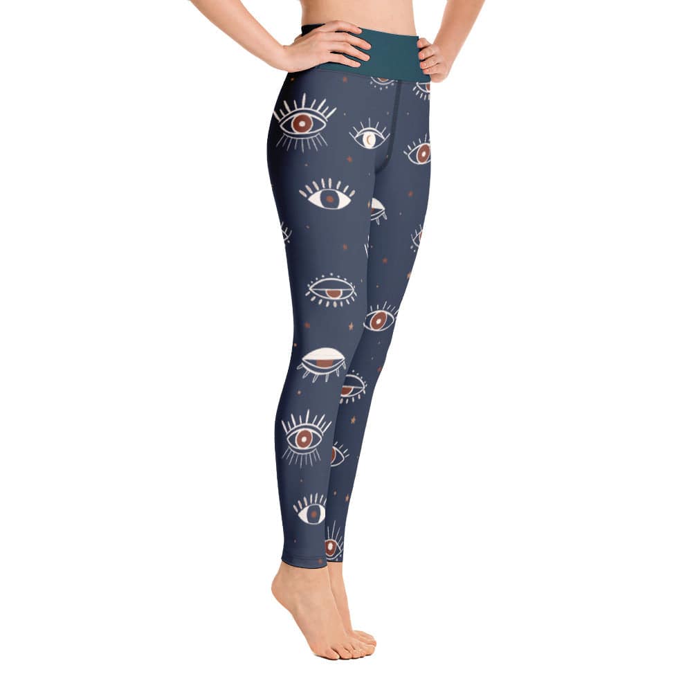 Yoga Leggings/Celestial 4 - Enet Images