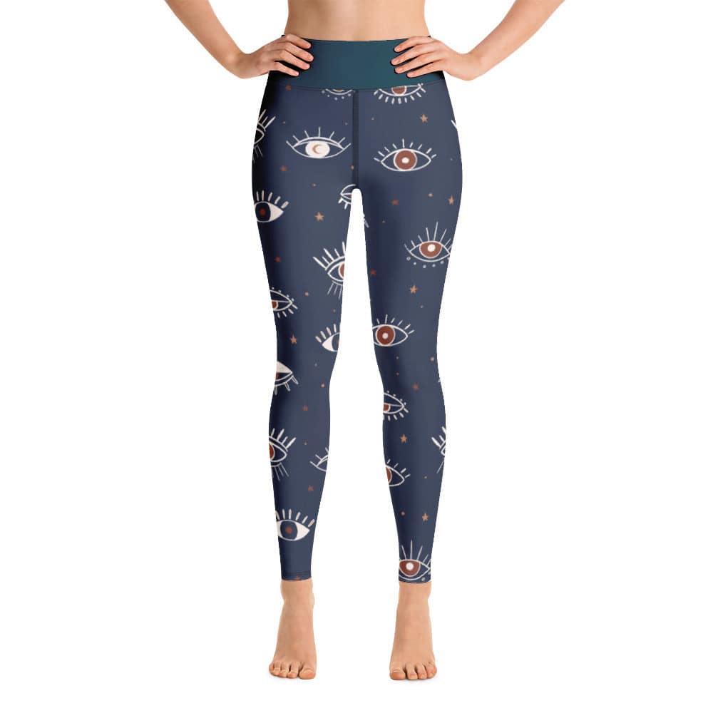 Yoga Leggings/Celestial 4 - Enet Images