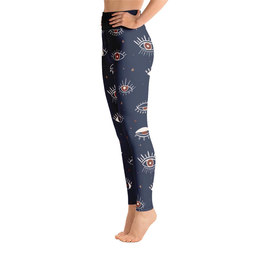 Yoga Leggings/Celestial 4 - Enet Images