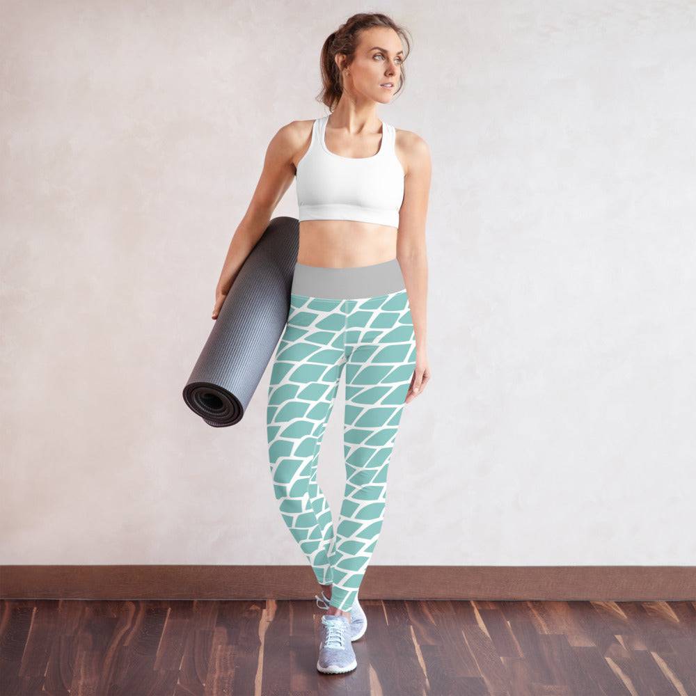 Yoga Leggings/Fish print - Enet Images