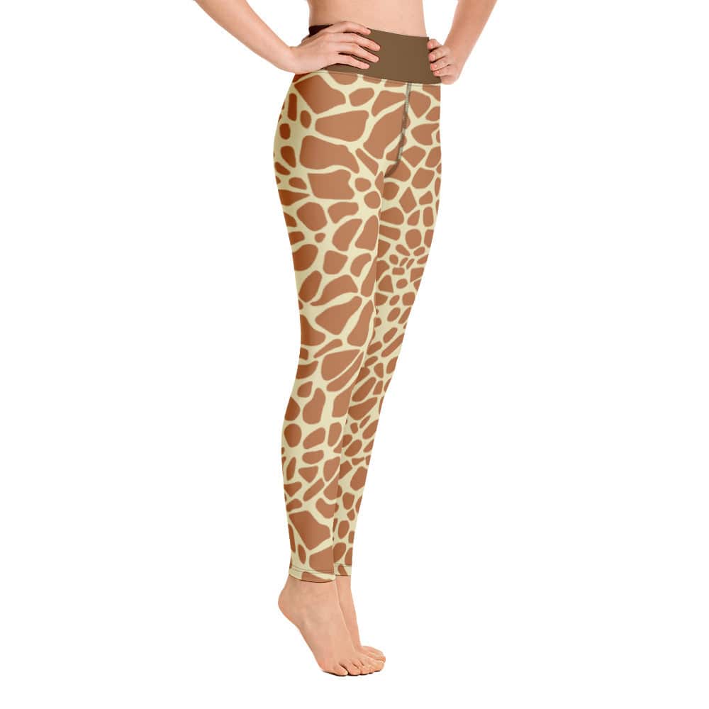 Yoga Leggings/Giraffe Brown - Enet Images