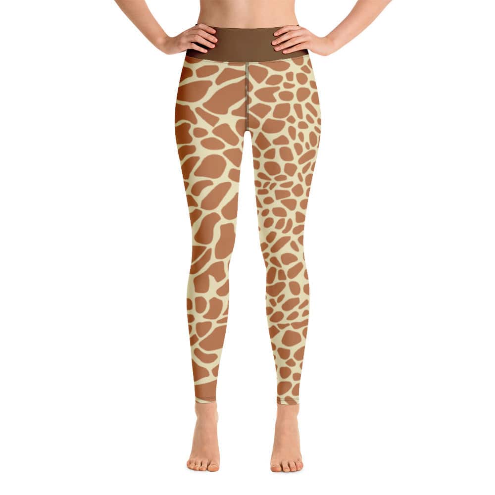 Yoga Leggings/Giraffe Brown - Enet Images