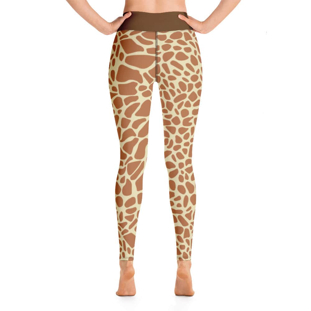 Yoga Leggings/Giraffe Brown - Enet Images