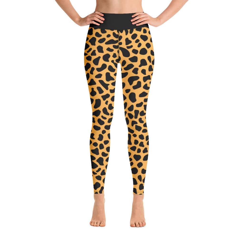 Yoga Leggings/Heetah - Enet Images