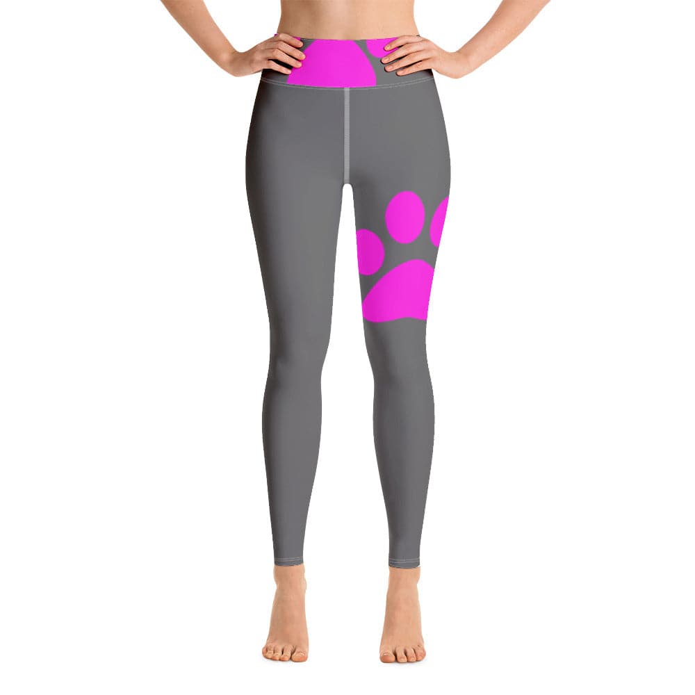 Yoga Leggings/Pet Print Fushia - Enet Images