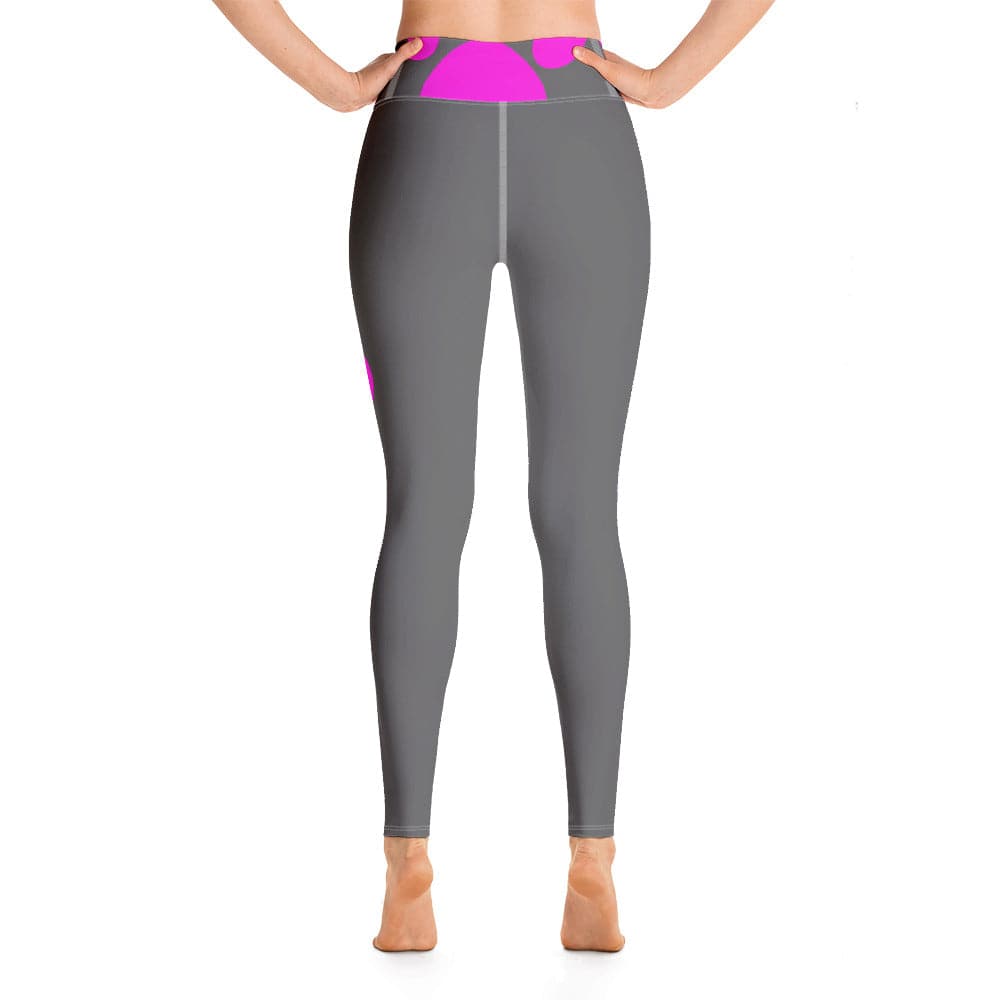 Yoga Leggings/Pet Print Fushia - Enet Images