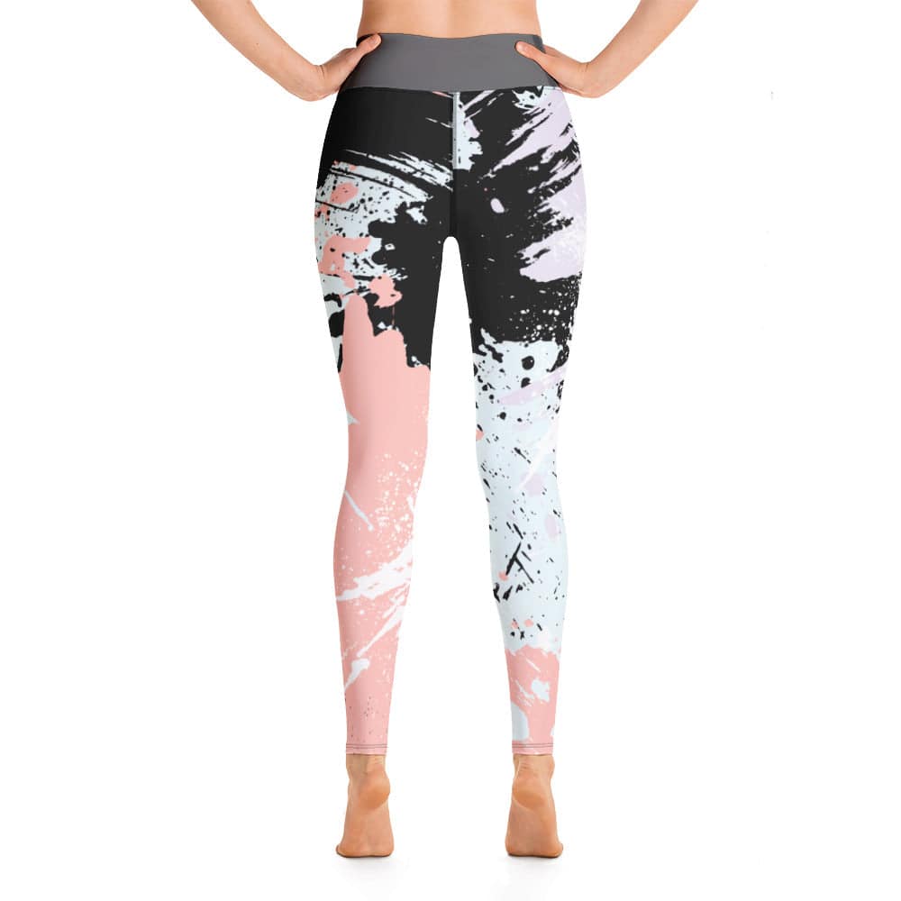 Yoga Leggings/Splash 1 - Enet Images