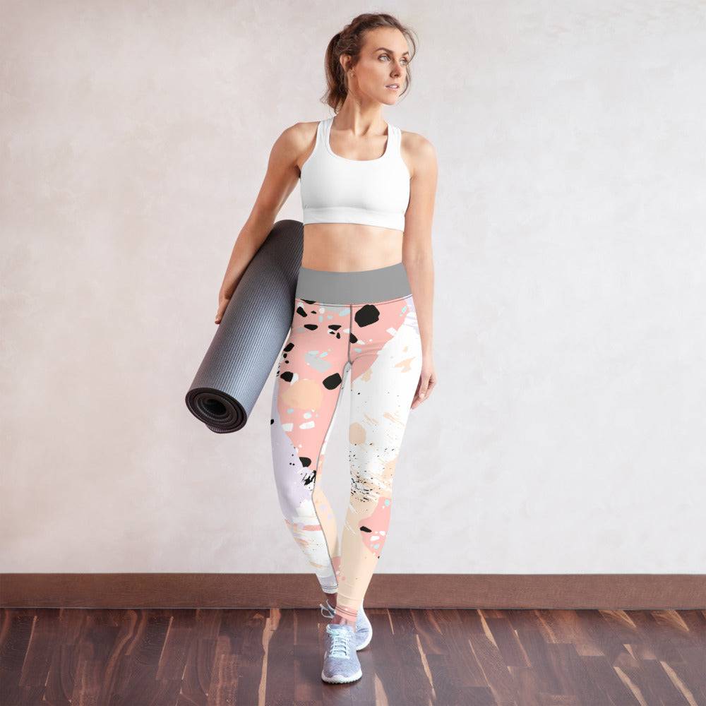 Yoga Leggings/Splash 3 - Enet Images
